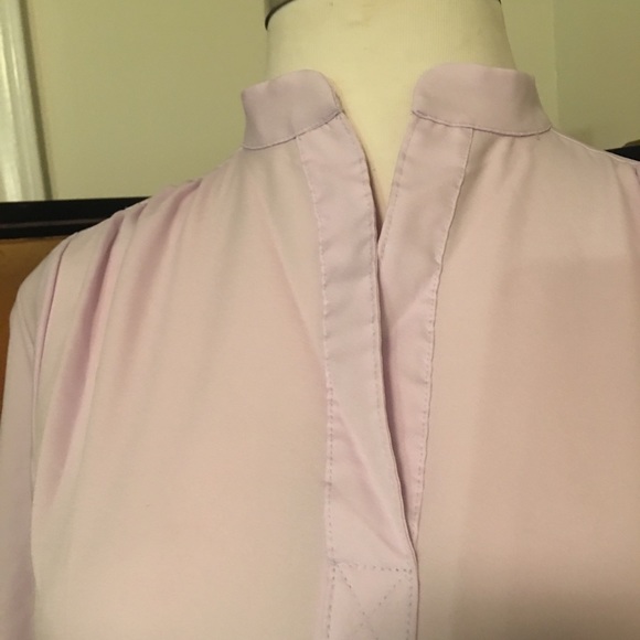 🔴BLOUSE- PULLOVER SILKY FLAT OpenNeck - Picture 4 of 6